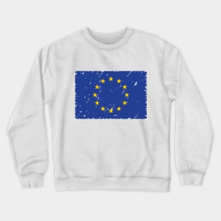 Flag Europe. Europe flag. Crewneck Sweatshirt